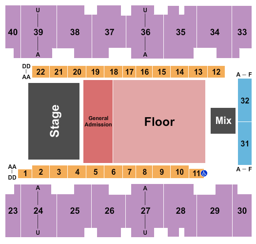 El Paso County Coliseum DaBaby Seating Chart